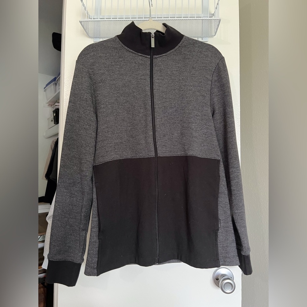 Perry Ellis Black and Gray Jacket